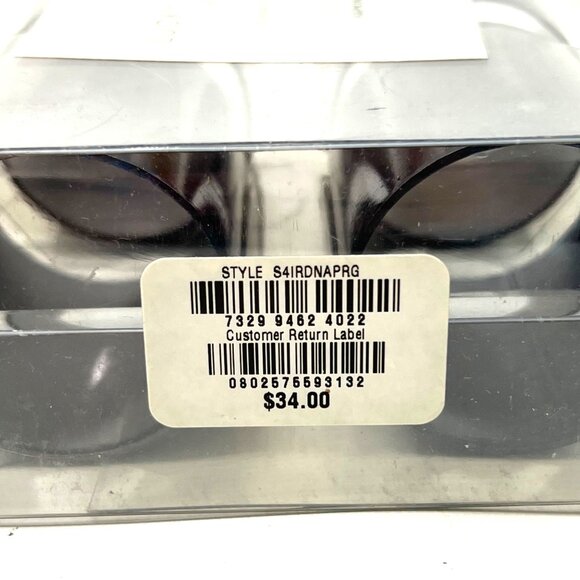 Lucky Brand Home Metal Napkin Rings Iridescent Minimal Contemporary Set of 4 - Picture 2 of 7